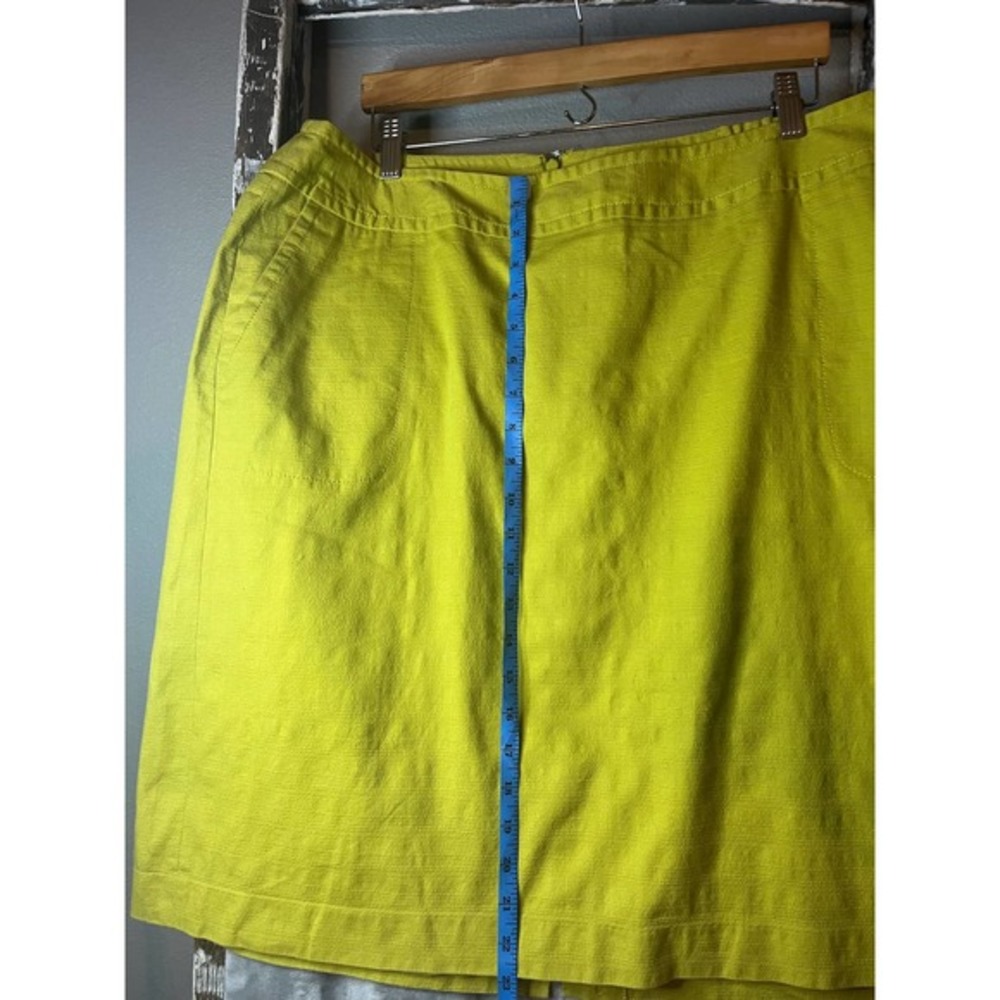 Talbots Bright lime green Skirt - Picture 8 of 8